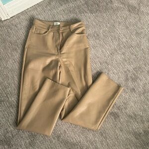 Aritizia Wilfred Melina leather Pant